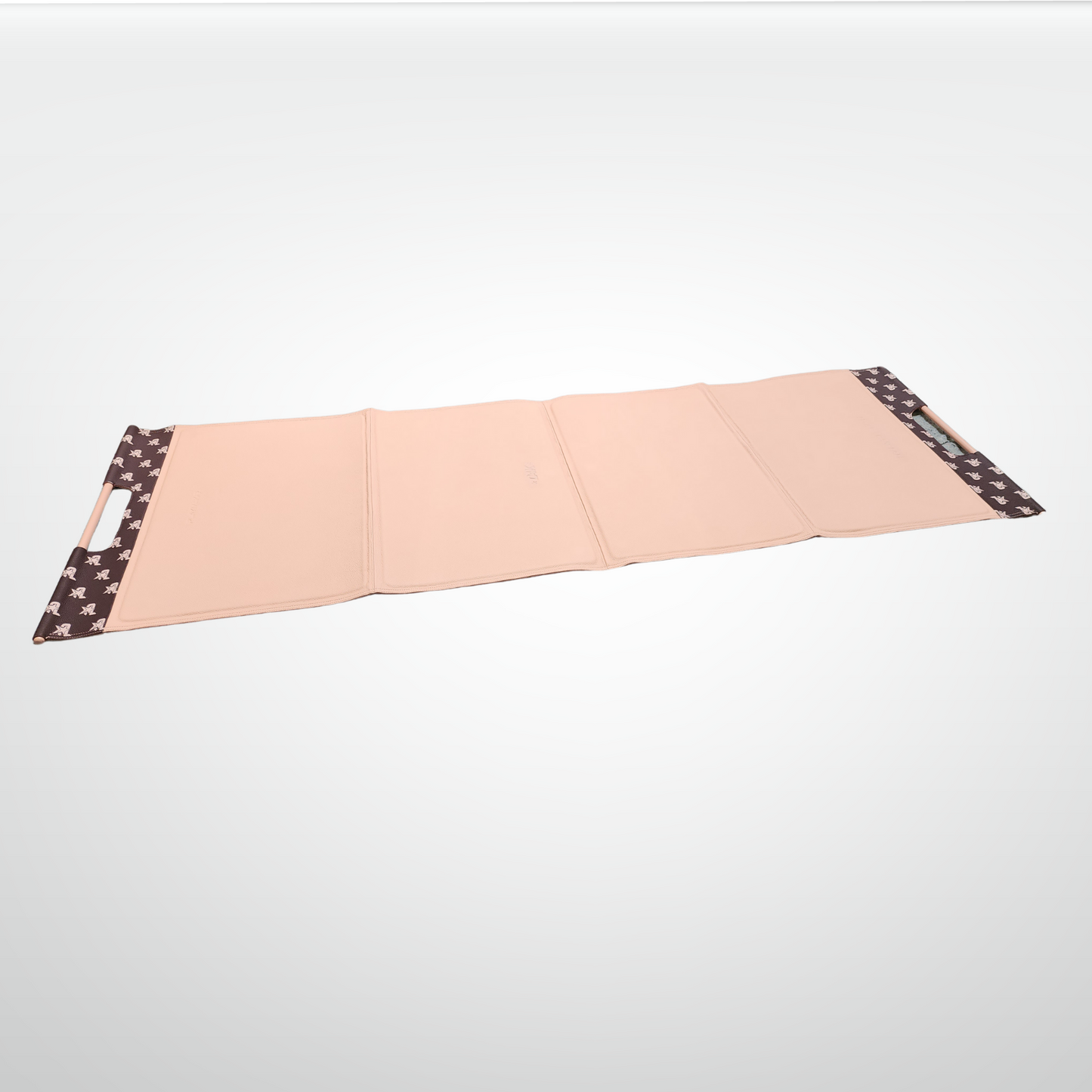 Leather Handcrafted Fitness Mat I AM by PlayMakar
