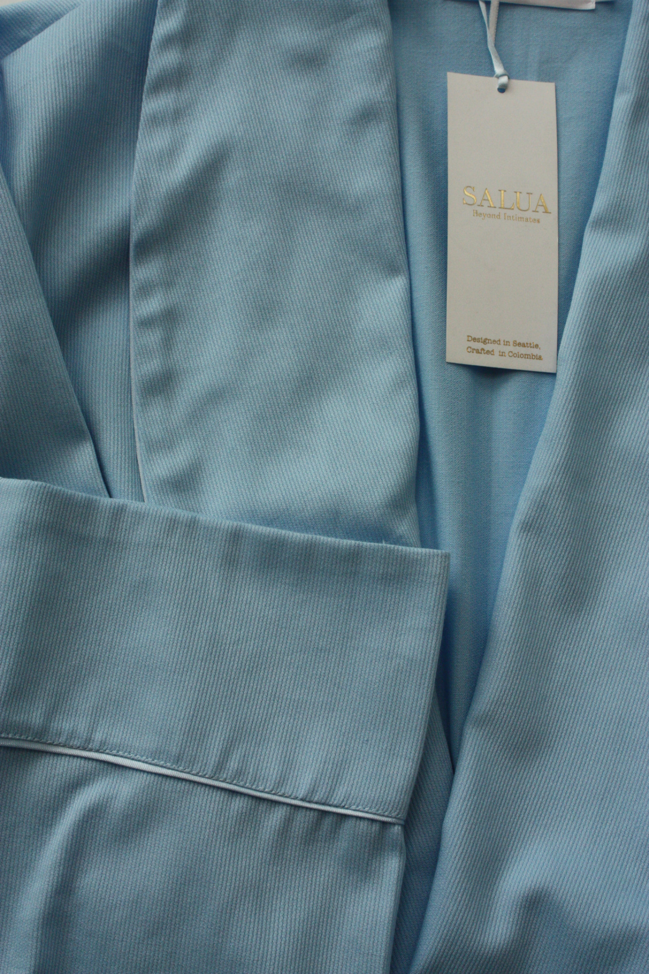 Classic Cotton Pique 39' Robe