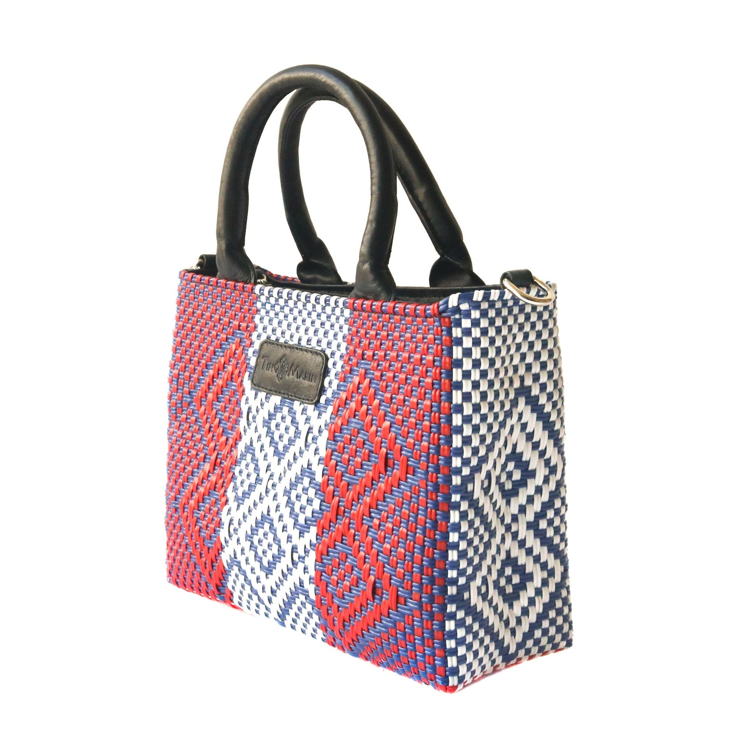 Small Woven Crossbody Bag Lightweight Durable Piruli