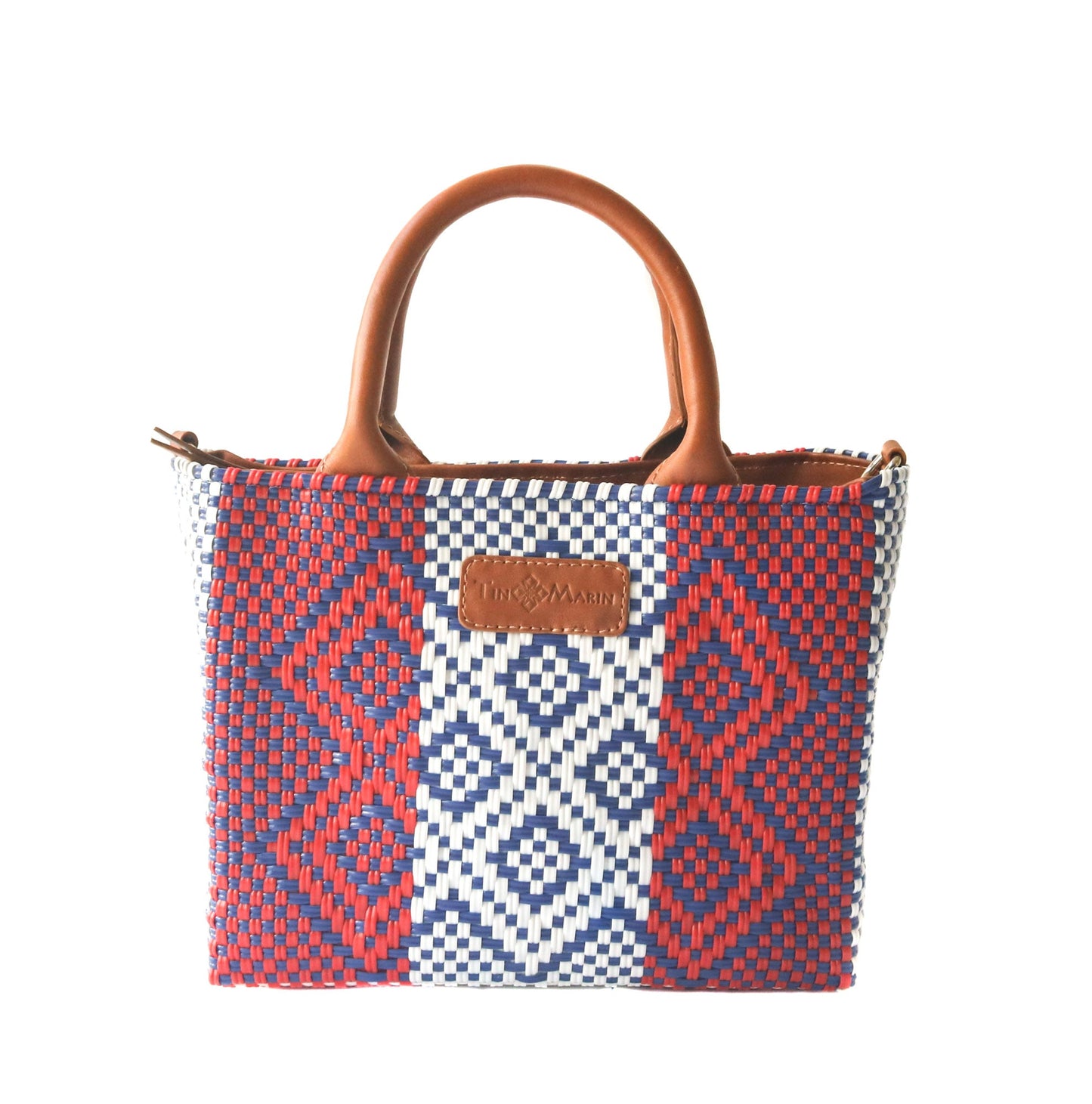 Small Woven Crossbody Bag Lightweight Durable Piruli