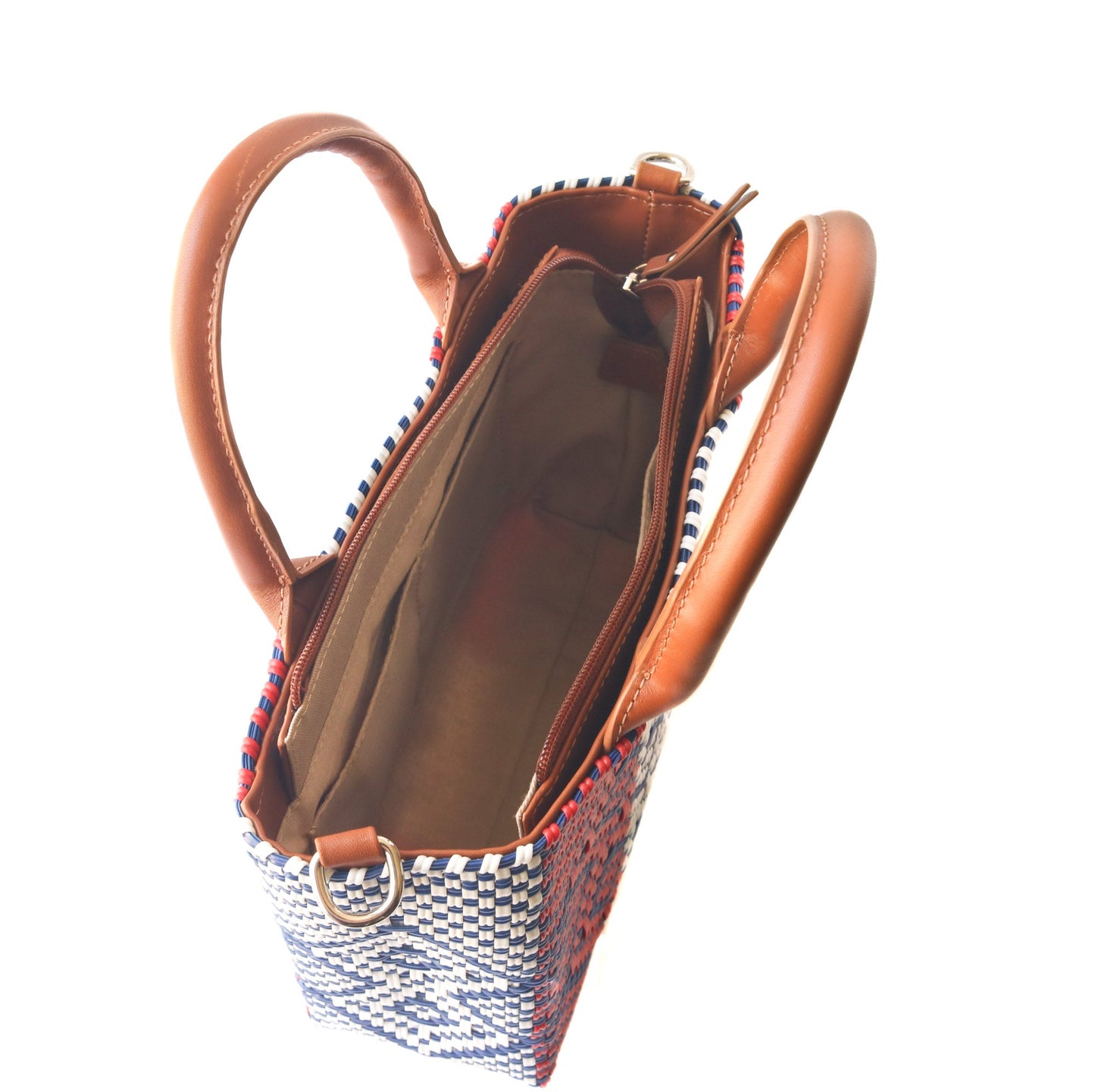 Small Woven Crossbody Bag Lightweight Durable Piruli
