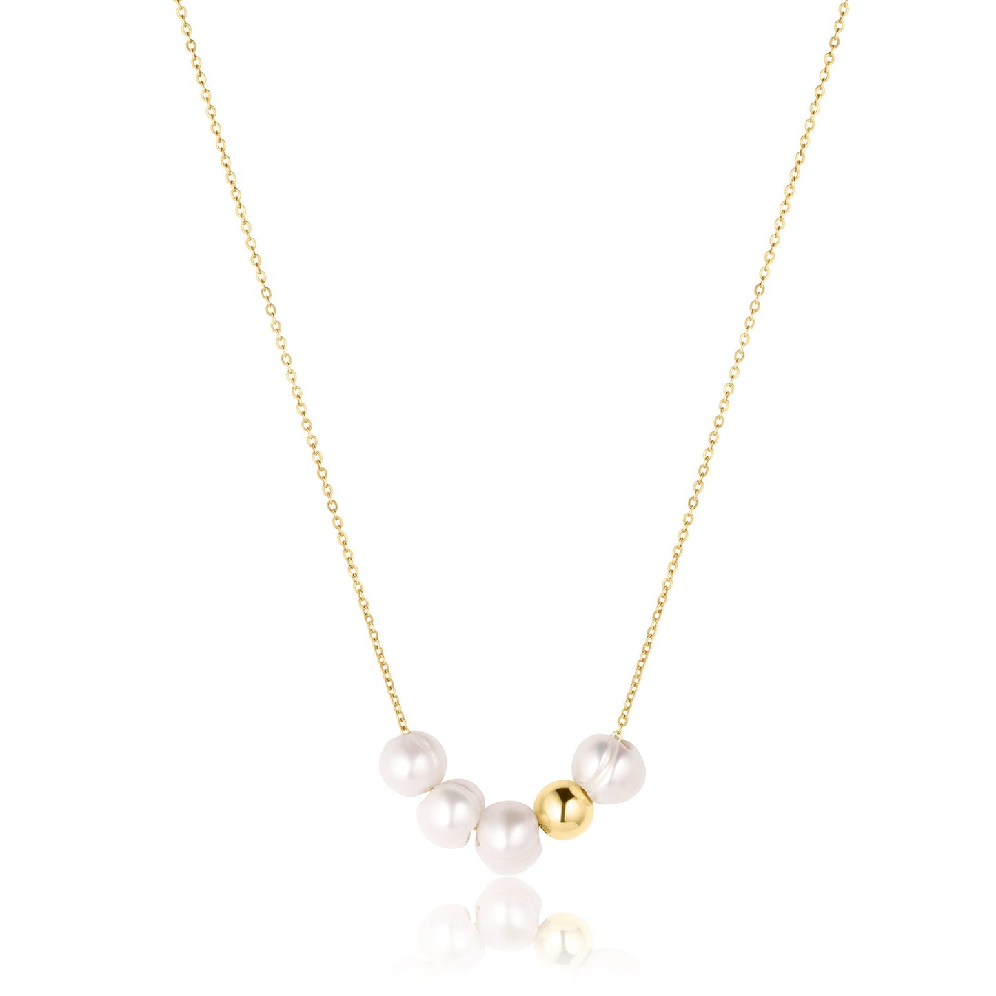 Freshwater Pearl Gold Filled Necklace 14k Pendant Portia Necklace