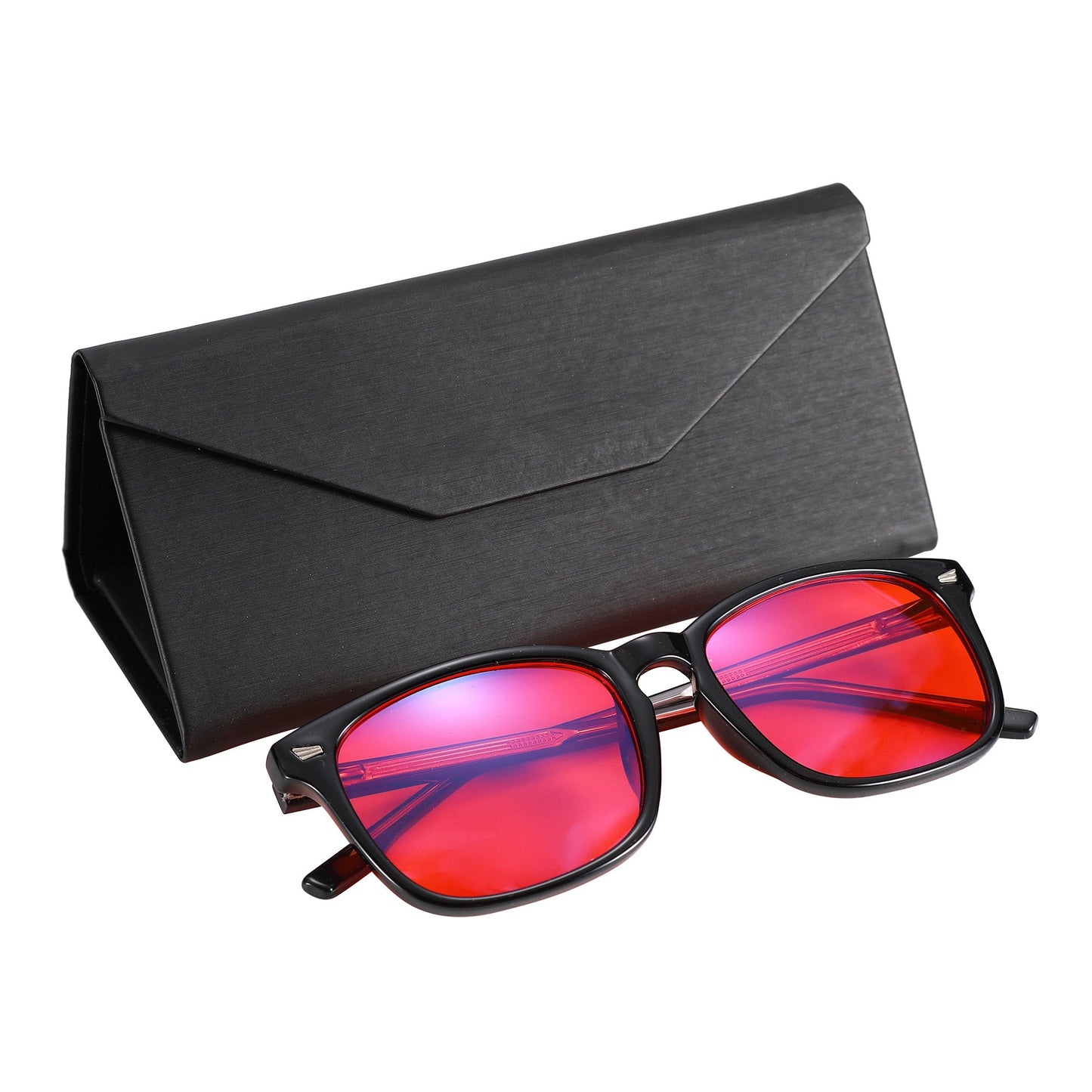 Wayfarer Red Premium Glasses SleepZM