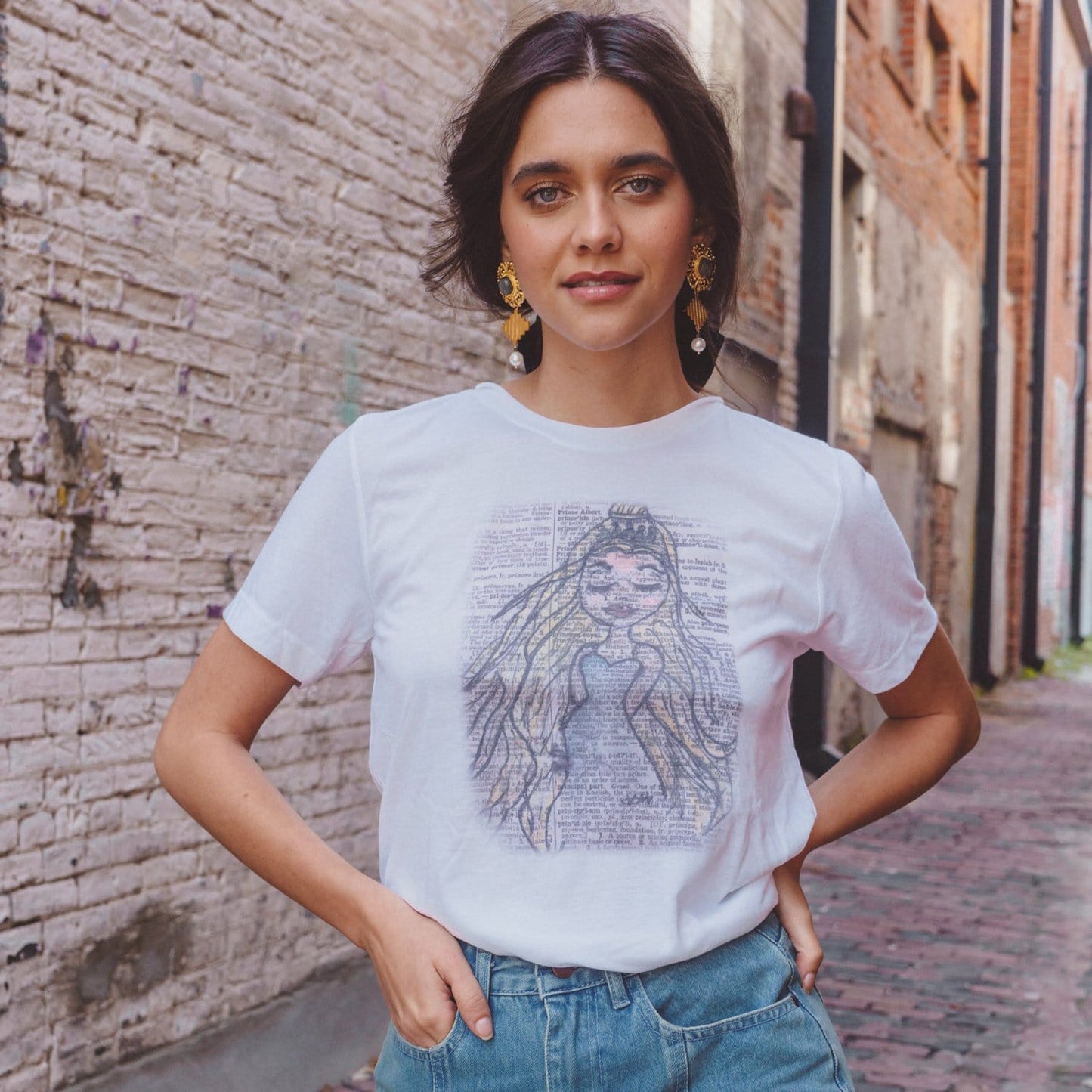 Imperfect Princess Regular Fit Tee 100% Cotton