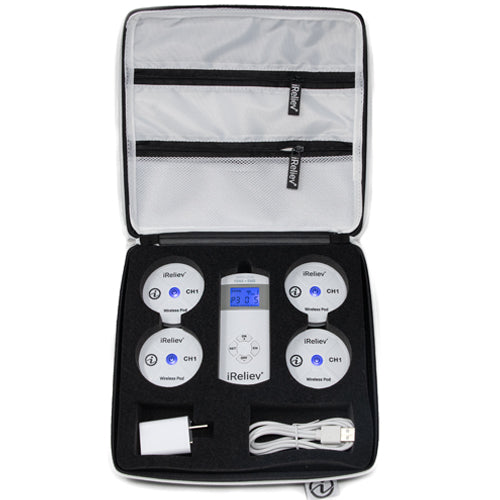 Hard Protective Carry Case Wireless TENS EMS iReliev