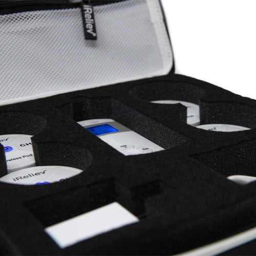 Hard Protective Carry Case Wireless TENS EMS iReliev