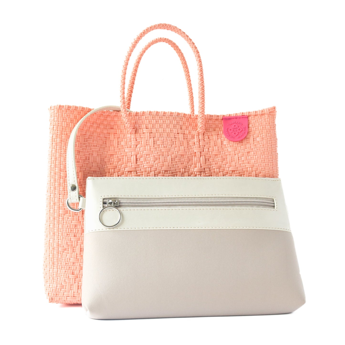 Canarias Medium Woven Crossbody Bag Medium Woven Crossbody Bag Tin Marin