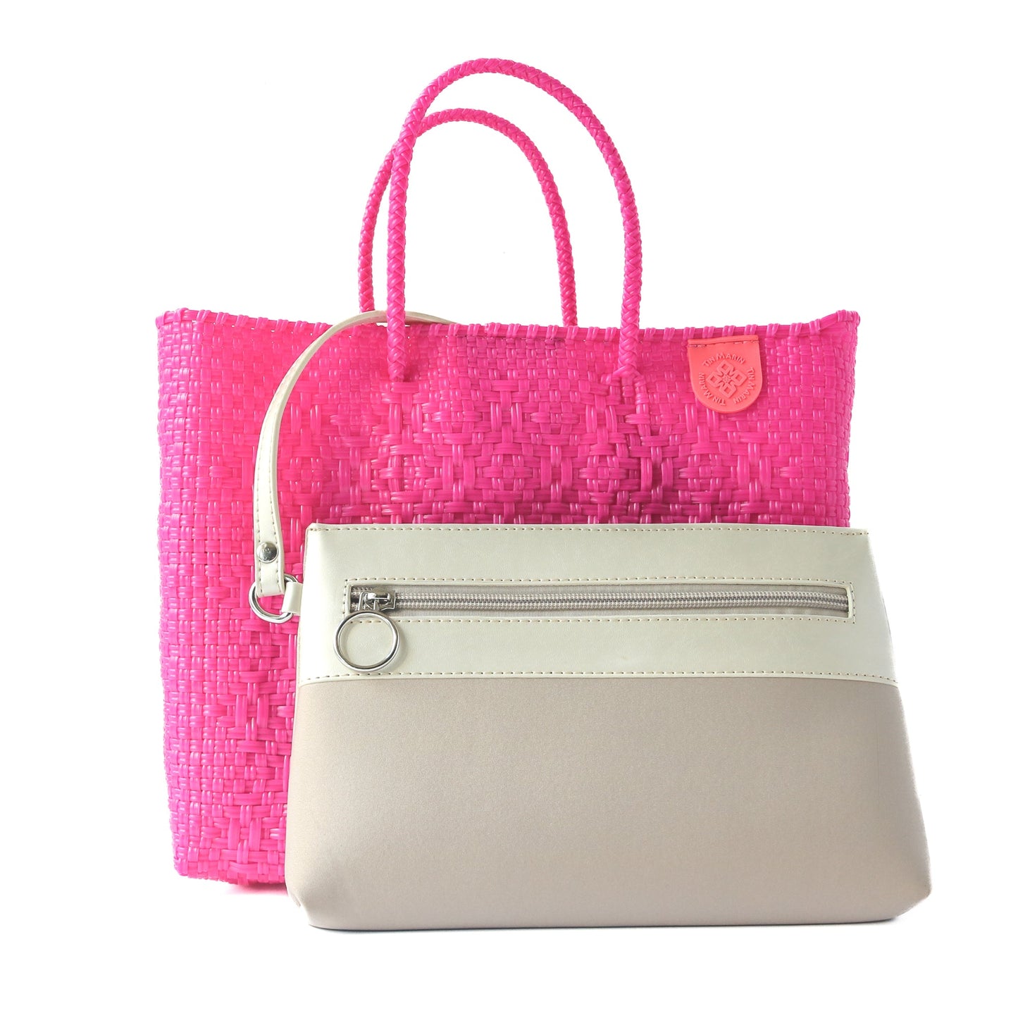 Medium Woven Crossbody Bag Medium Size Vallarta Resort Collection