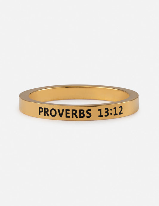 Proverbs 13:12 Ring