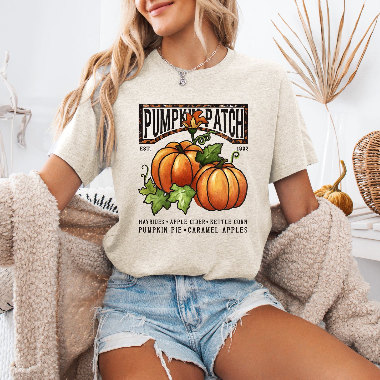 Pumpkin Patch, Autumn, Fall, Halloween, Tshirt