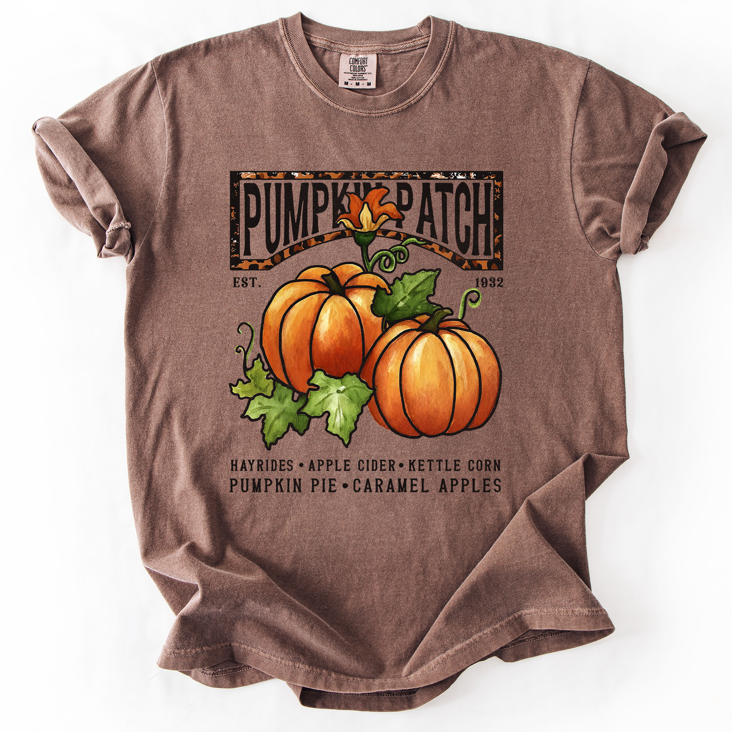 Pumpkin Patch, Autumn, Fall, Halloween, Comfort Colors T-Shirt