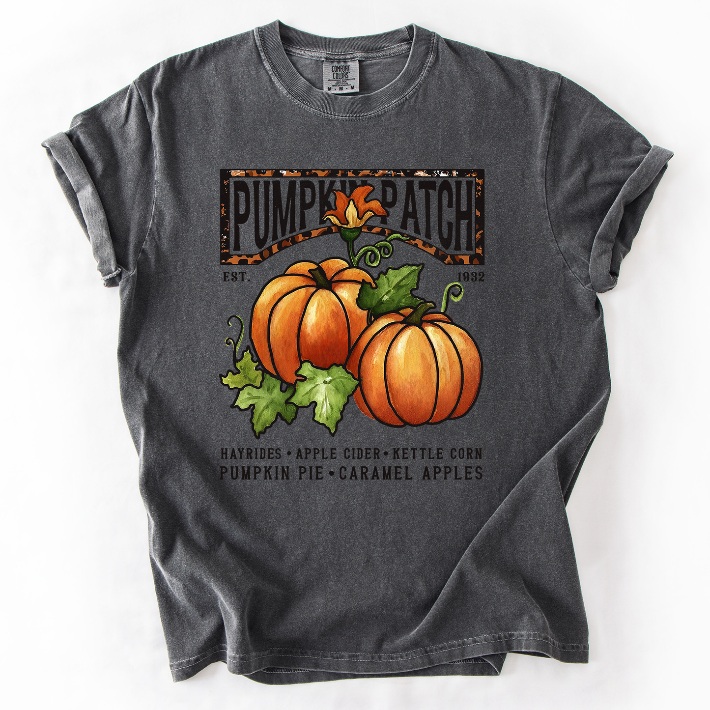 Pumpkin Patch, Autumn, Fall, Halloween, Comfort Colors T-Shirt