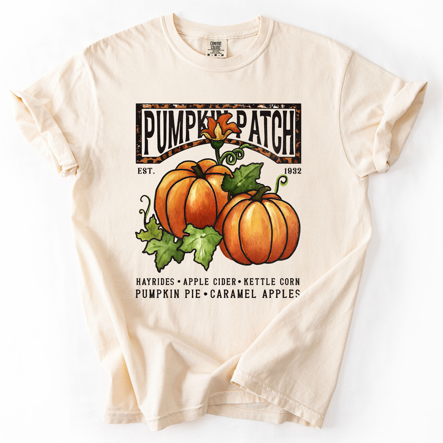 Pumpkin Patch, Autumn, Fall, Halloween, Comfort Colors T-Shirt
