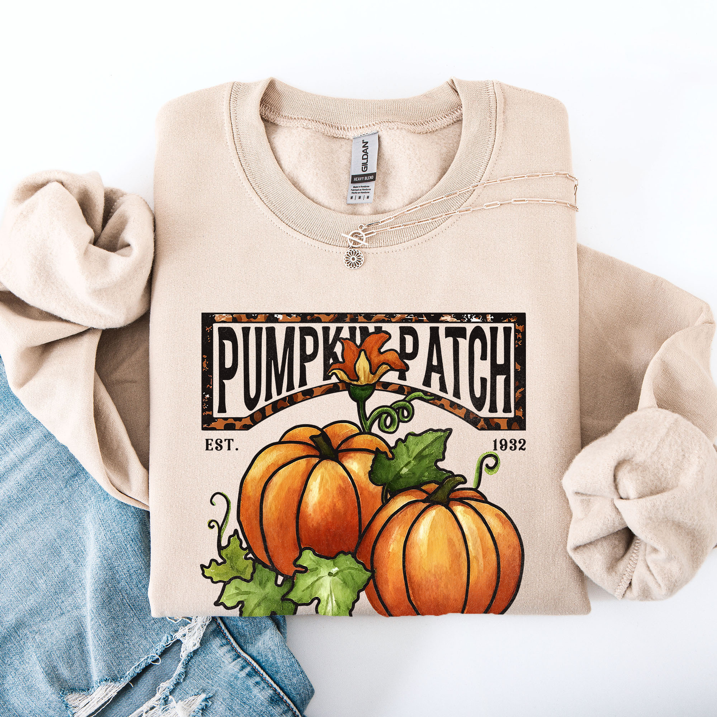 Pumpkin Patch, Autumn, Fall, Halloween Sweatshirt