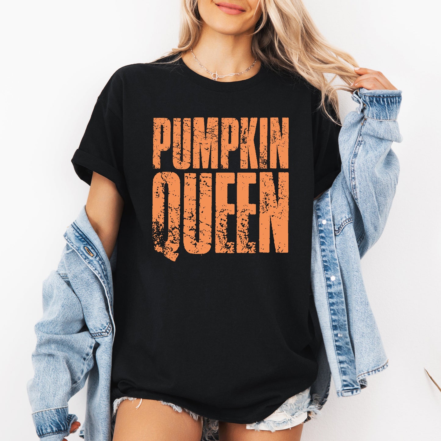 Pumpkin Queen, Halloween, Autumn, Fall, Tshirt