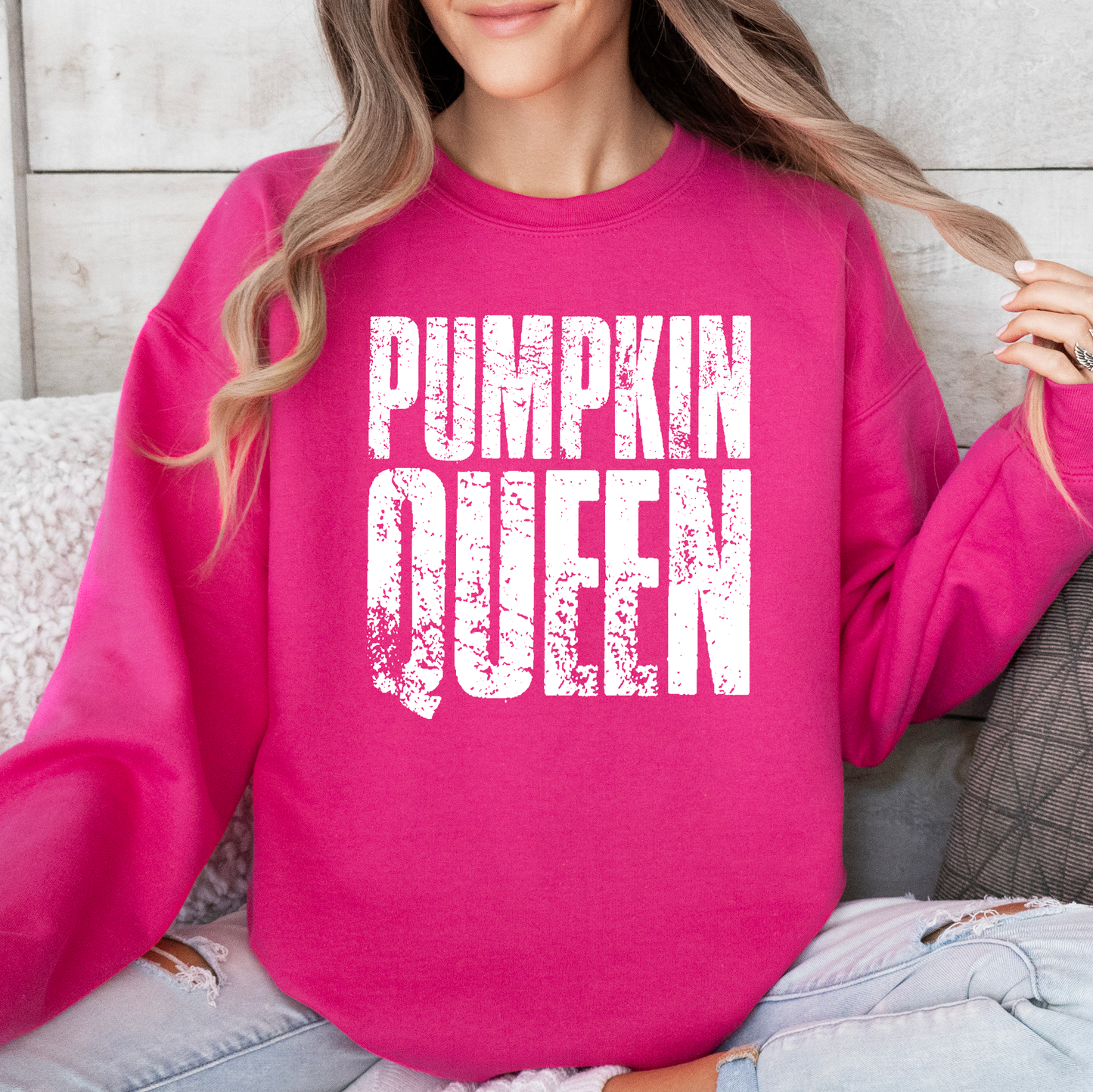 Pumpkin Queen, Halloween, Autumn, Fall Sweatshirt