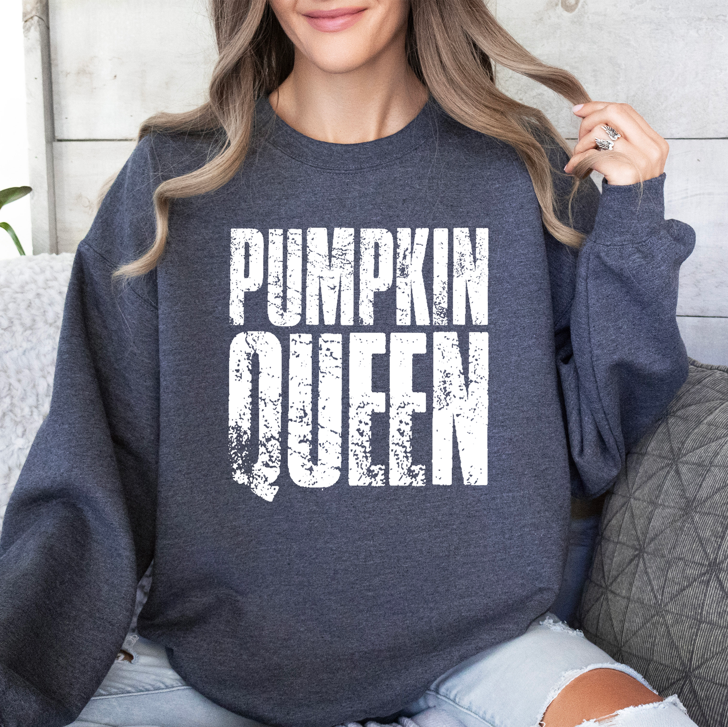 Pumpkin Queen, Halloween, Autumn, Fall Sweatshirt