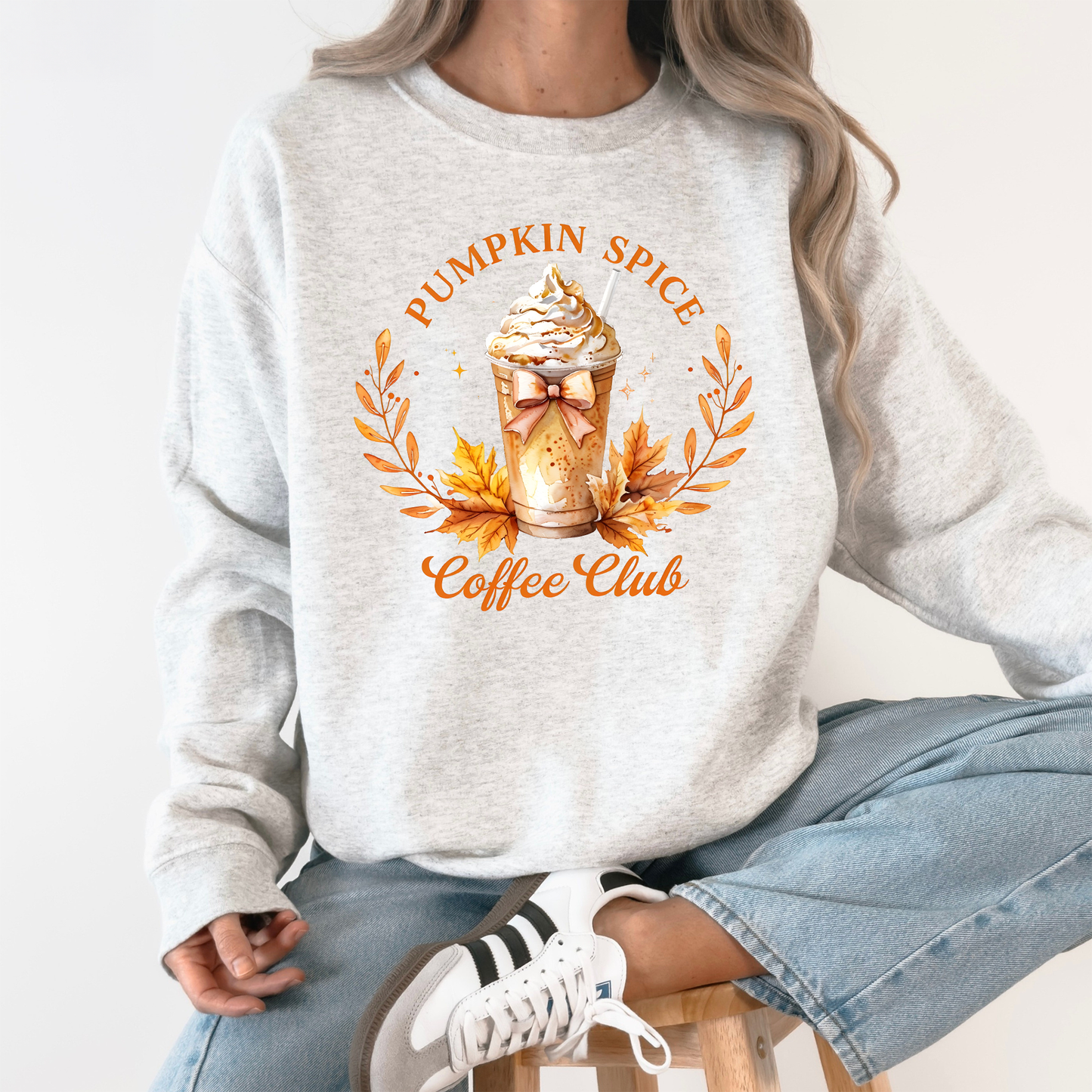 Pumpkin Spice Coffee Club, Autumn, Halloween, Fall Sweatshirt