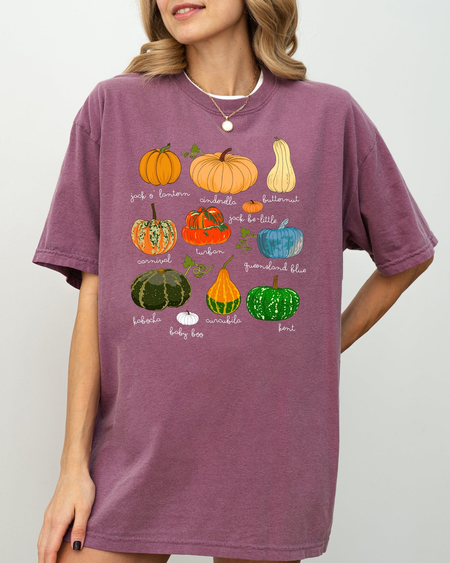 Pumpkins, Jack-o-lantern, Fall, Autumn, Halloween, Thanksgiving Shirt Comfort Colors T-Shirt
