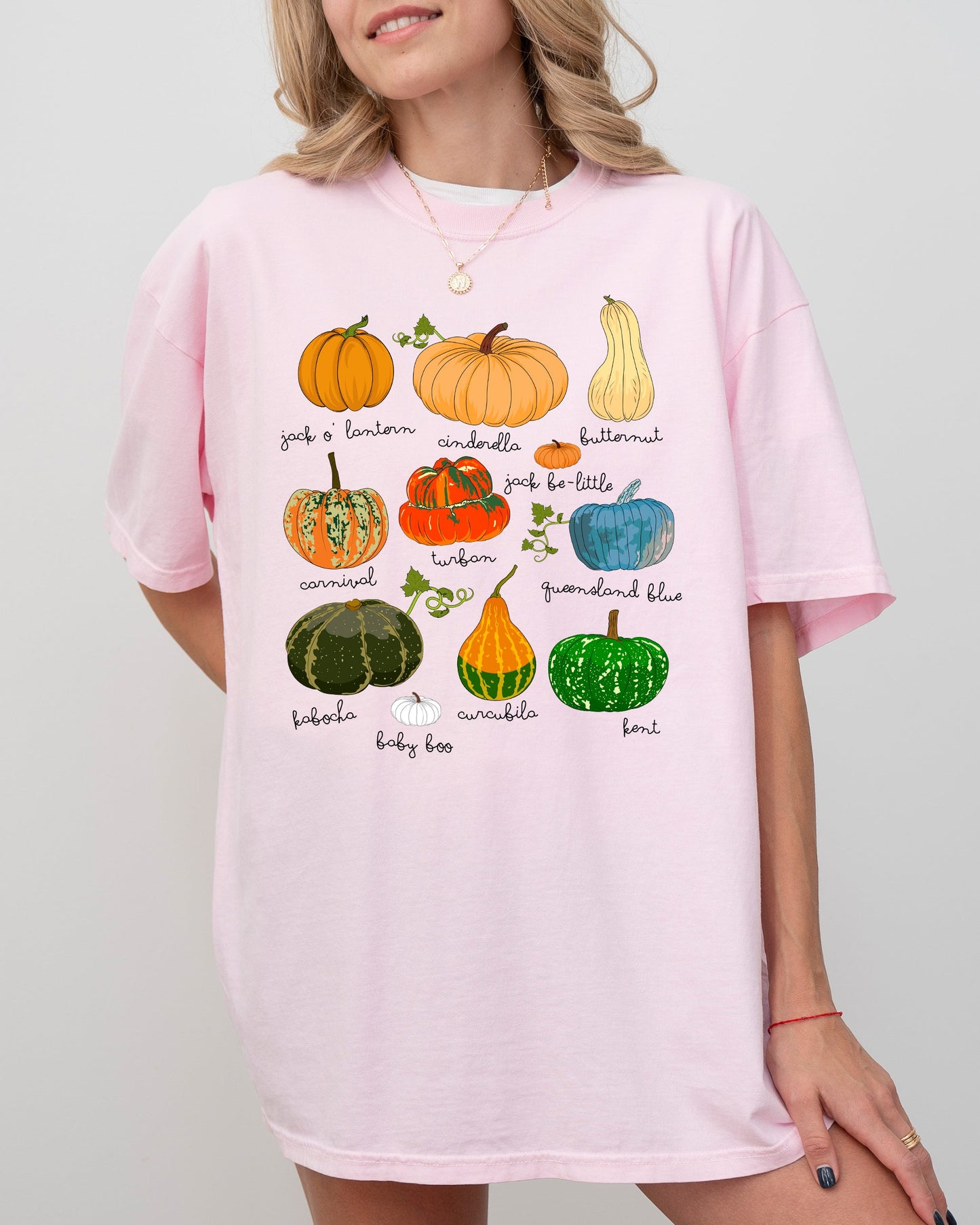 Pumpkins, Jack-o-lantern, Fall, Autumn, Halloween, Thanksgiving Shirt Comfort Colors T-Shirt
