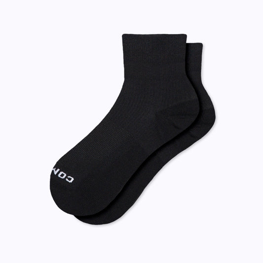 Quarter Ankle Compression Socks Black