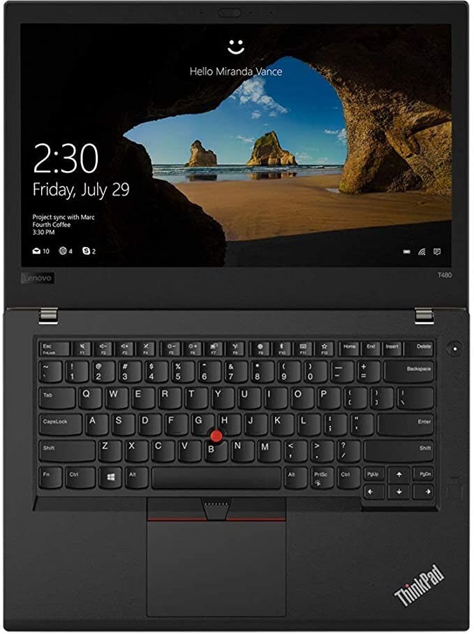 Lenovo 14" ThinkPad T480 – Intel Core i5-8350U – 32GB RAM / 1TB SSD