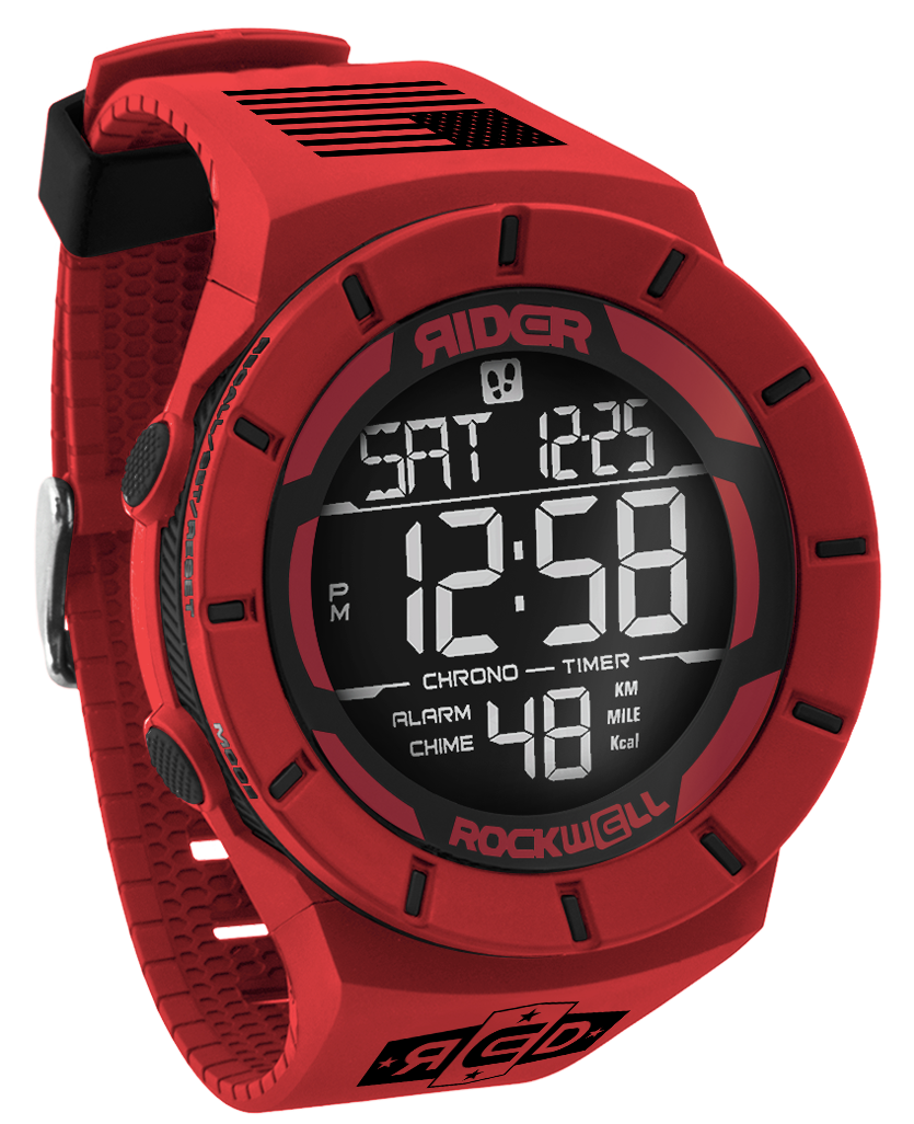 Coliseum Fit R.E.D. Edition Red Black Watch Rockwell Time