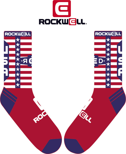 Crew Socks R.E.D Stars Socks Rockwell Time