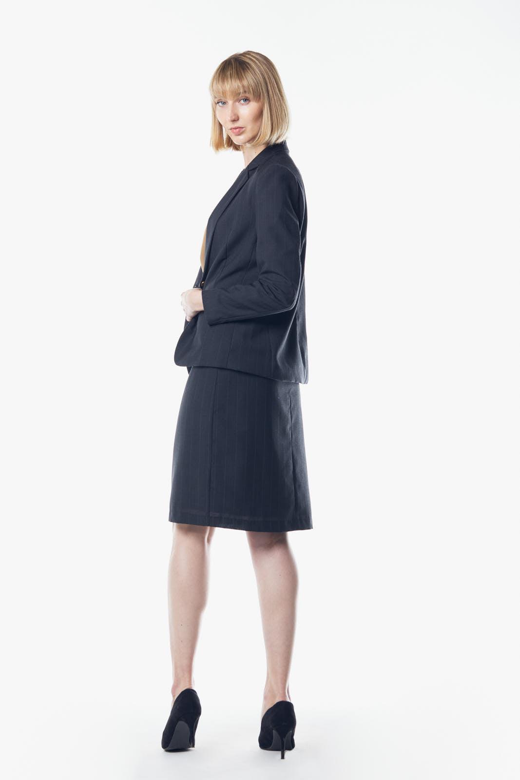 Tailoring Dark Grey Classic Single-Breasted Blazer Le Réussi®