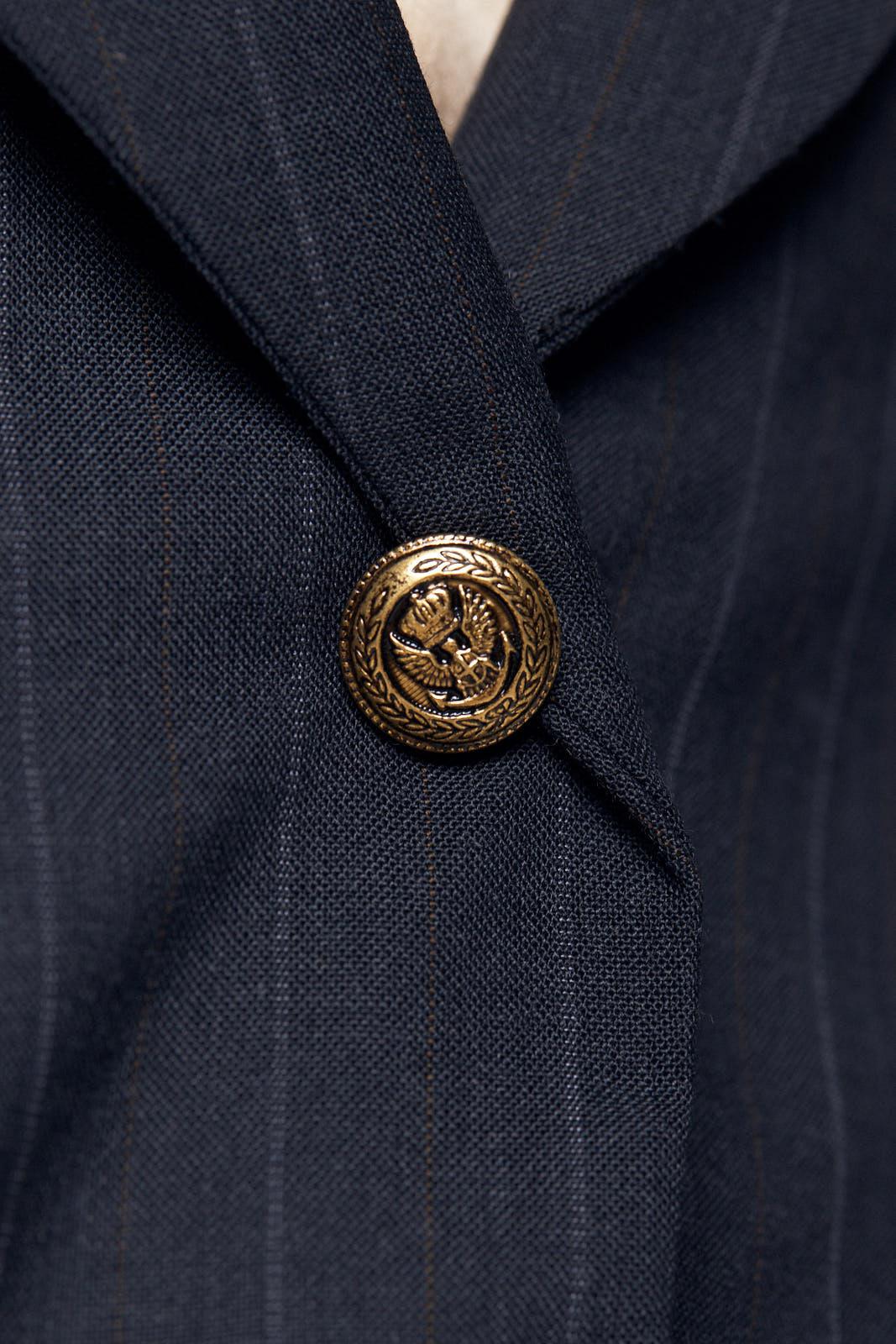 Tailoring Dark Grey Classic Single-Breasted Blazer Le Réussi®