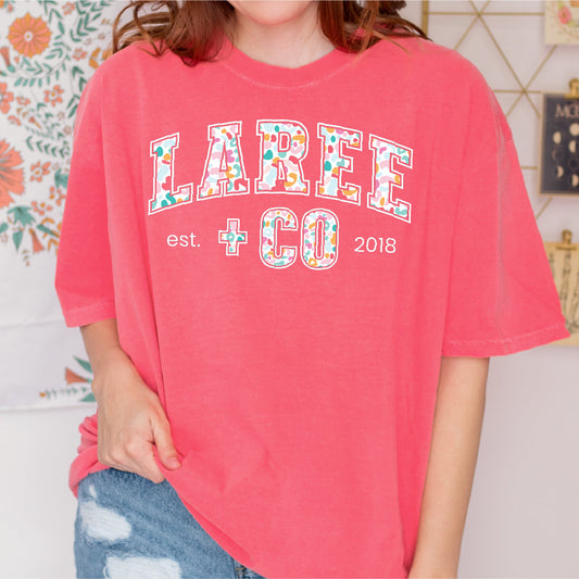LC Pattern Warrior Print Tee Laree + Co