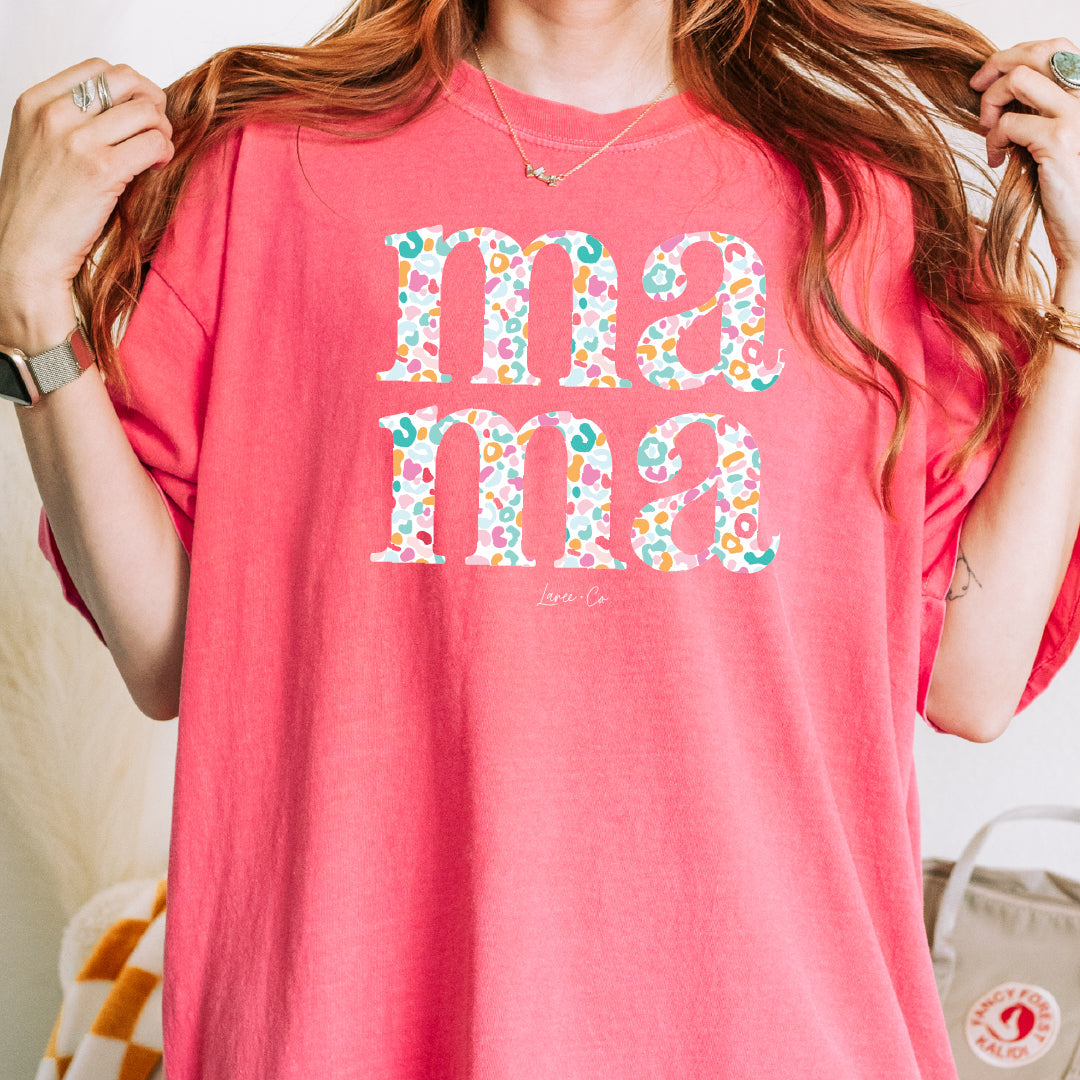 Warrior Print Mama Tee Ultra-Soft Cotton Rad & Trendy Mama Collection