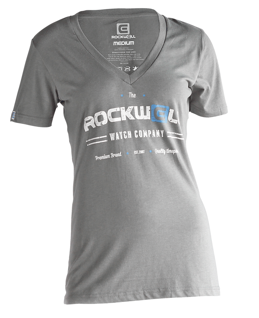 Women's Watch Co V-Neck Grey