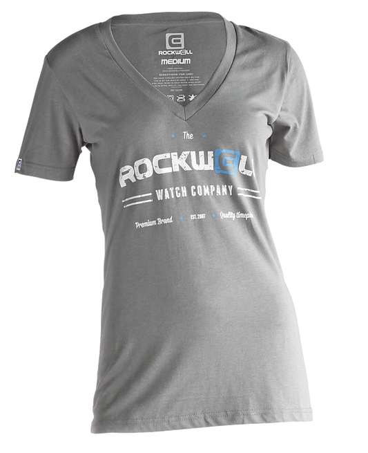 Women's Watch Co V-Neck Grey