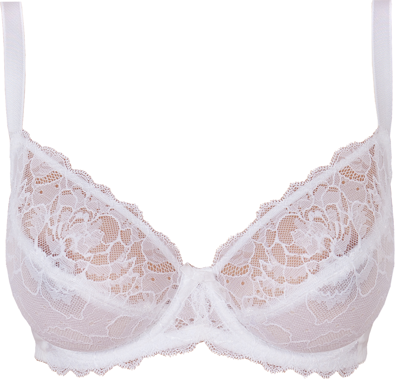 Lace Underwired Triple-Cup Bra Milavitsa 107180