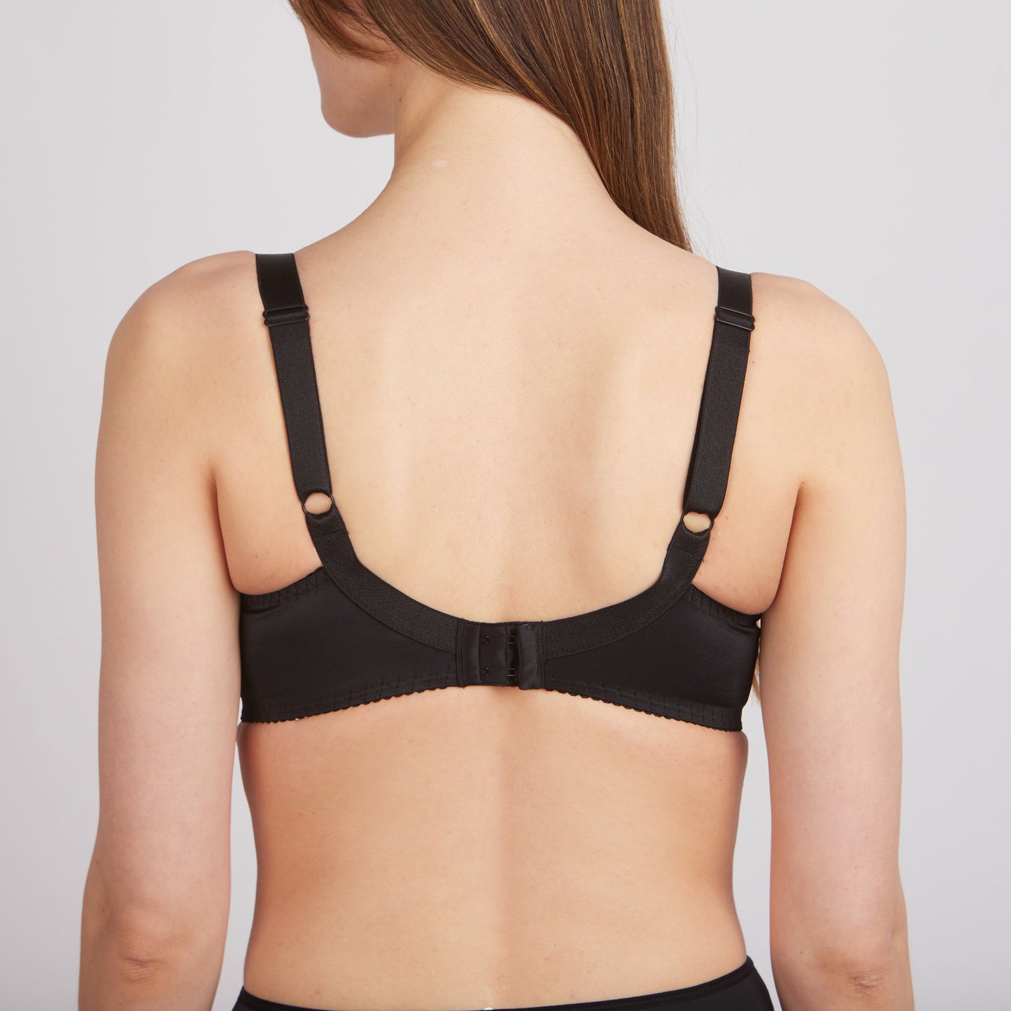 Underwired Triple Segment Cotton-Lined Bra Milavitsa 102830