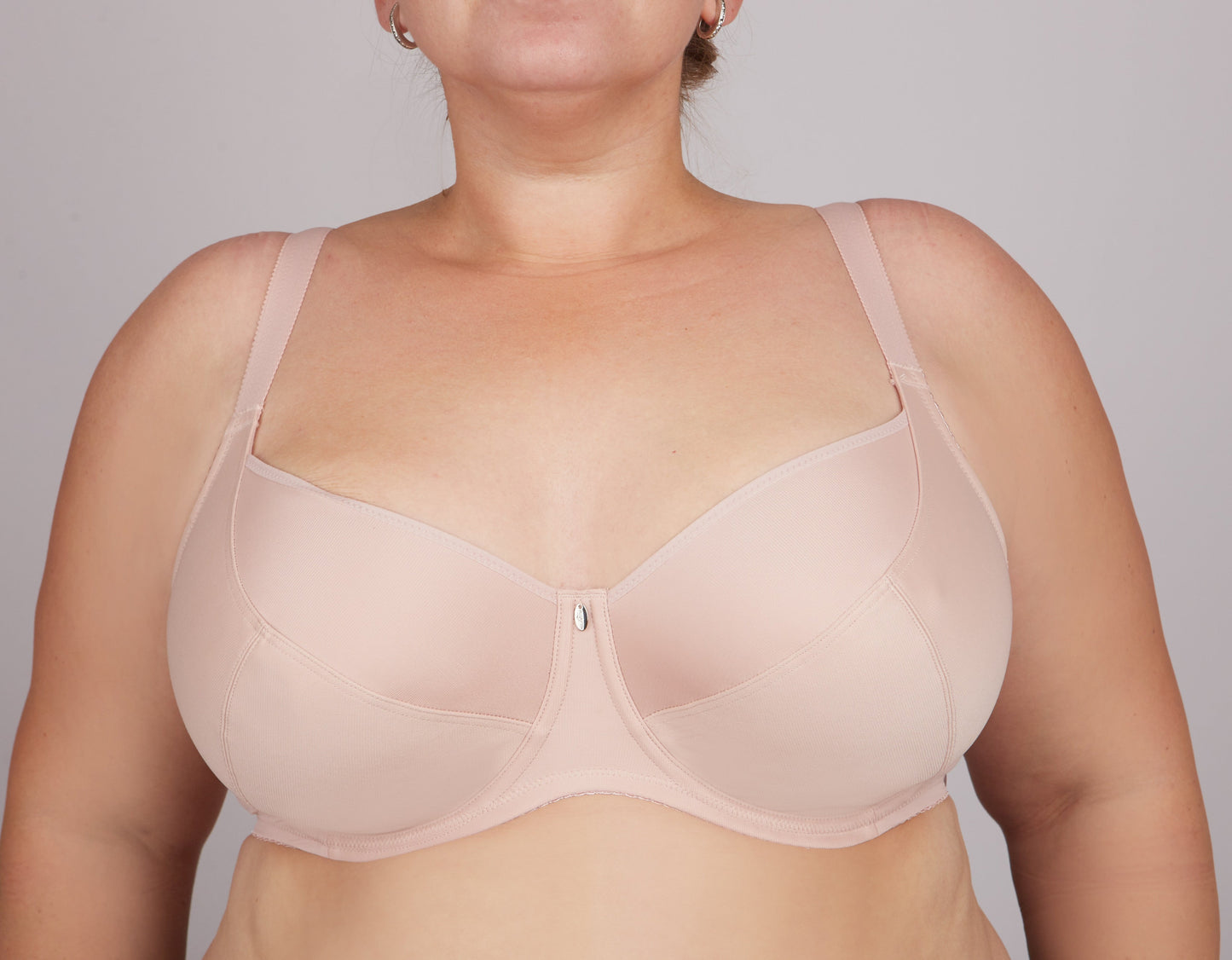 Bra Underwired Triple-Cup Fixed Straps Bra Milavitsa 105910