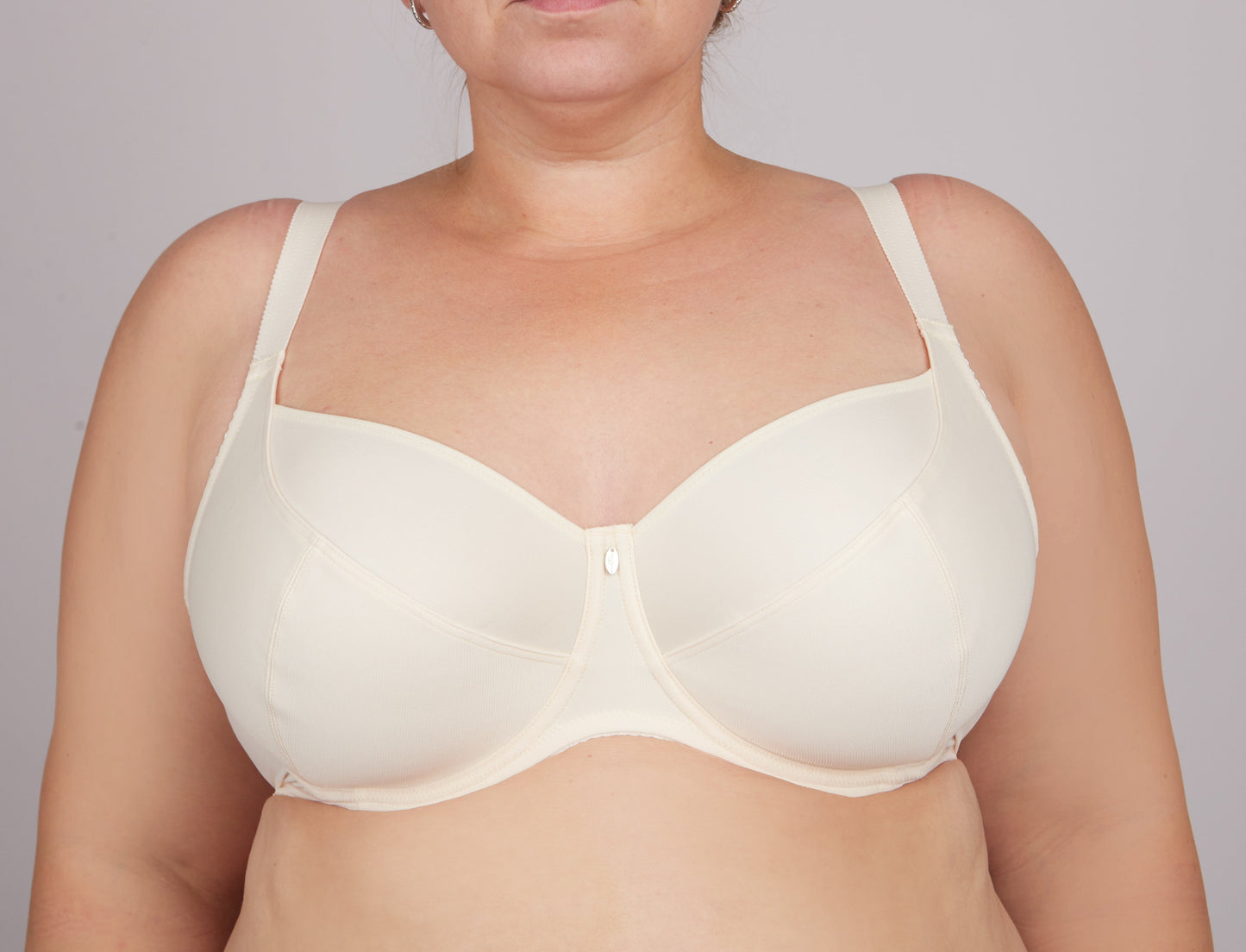 Underwired Triple Segment Bra with Fixed Straps Milavitsa 105910