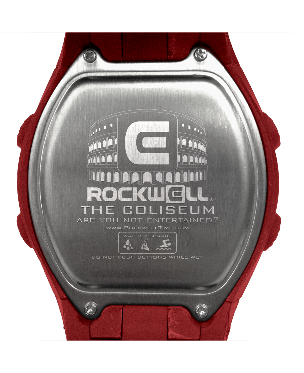 Coliseum Fit™ Red Black Durable Watch Rockwell