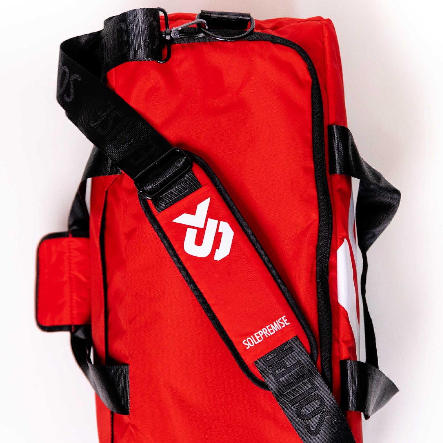 Red Sneaker Duffle TSA-Approved Carry-On Travel Bag