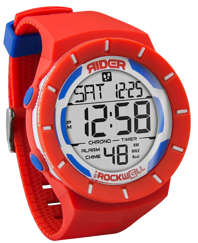 Coliseum Fit Red White Blue Watch Rockwell