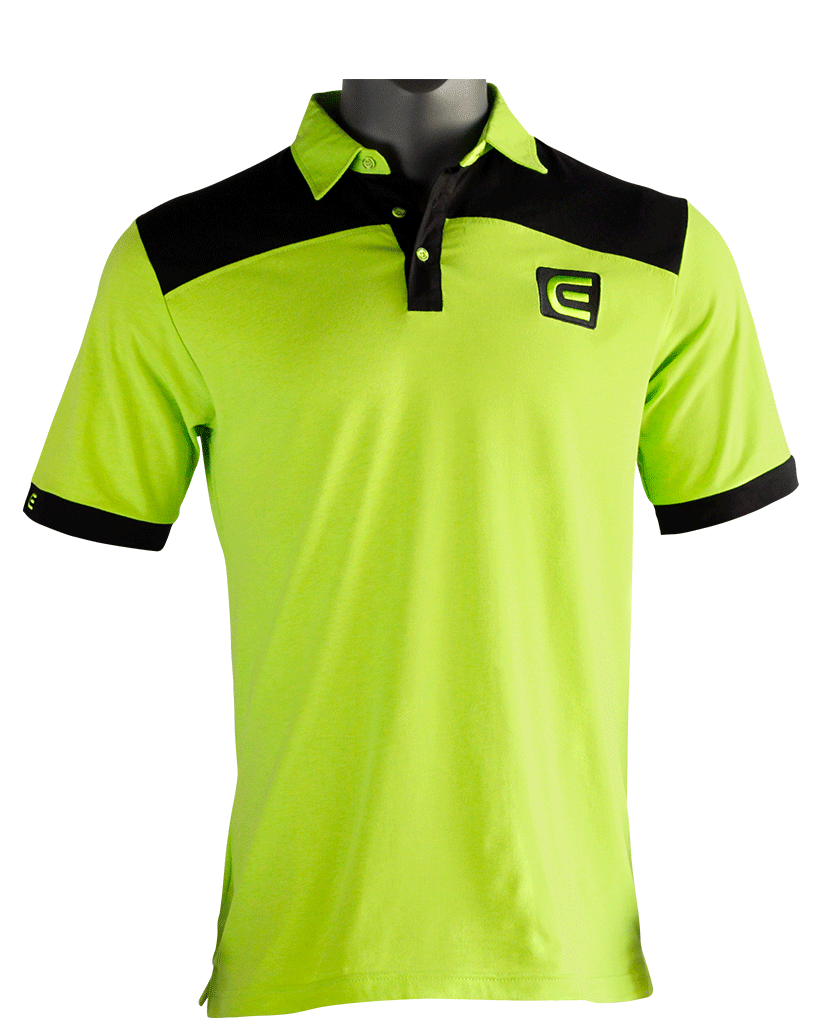 Rockwell Tri-Blend Polo - Green/Black