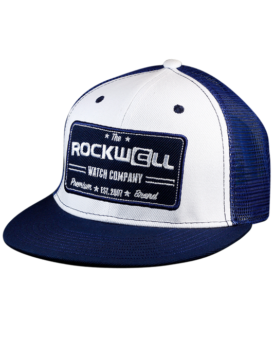 Trucker Snapback Hat Flat Brim Watch Co
