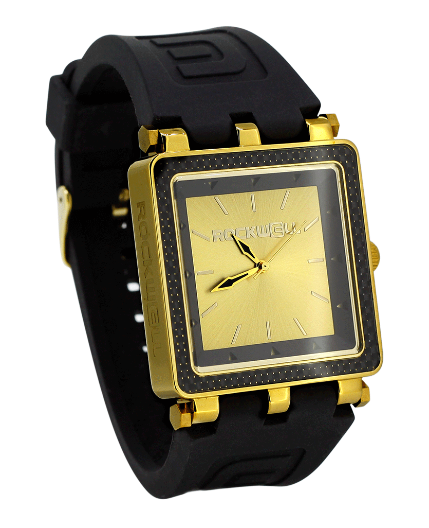 CF Lite Gold Black Compact Watch Rockwell Time