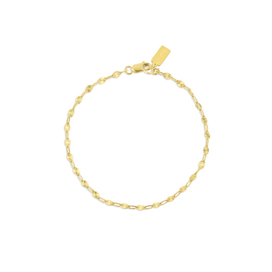 Starburst 14k Gold Filled 2.5mm Bracelet Rio