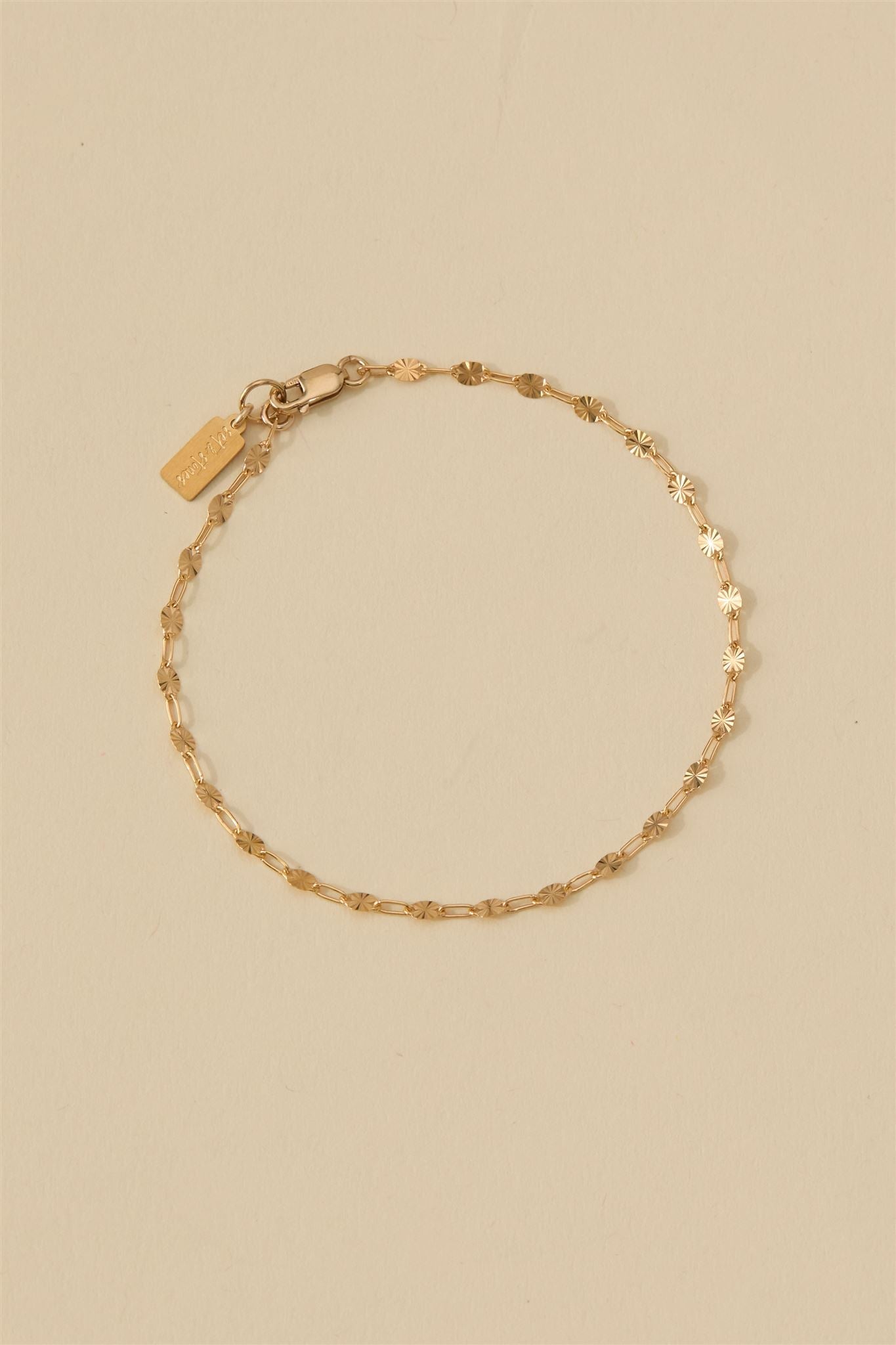 Starburst 14k Gold Filled 2.5mm Bracelet Rio