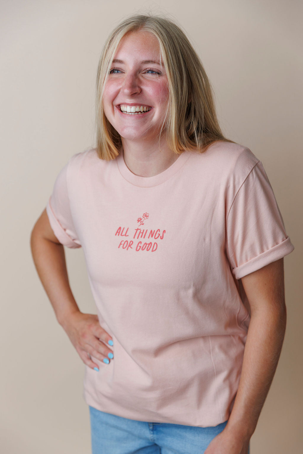 All Things For Good Soft Touch Tee Rohi Clothing