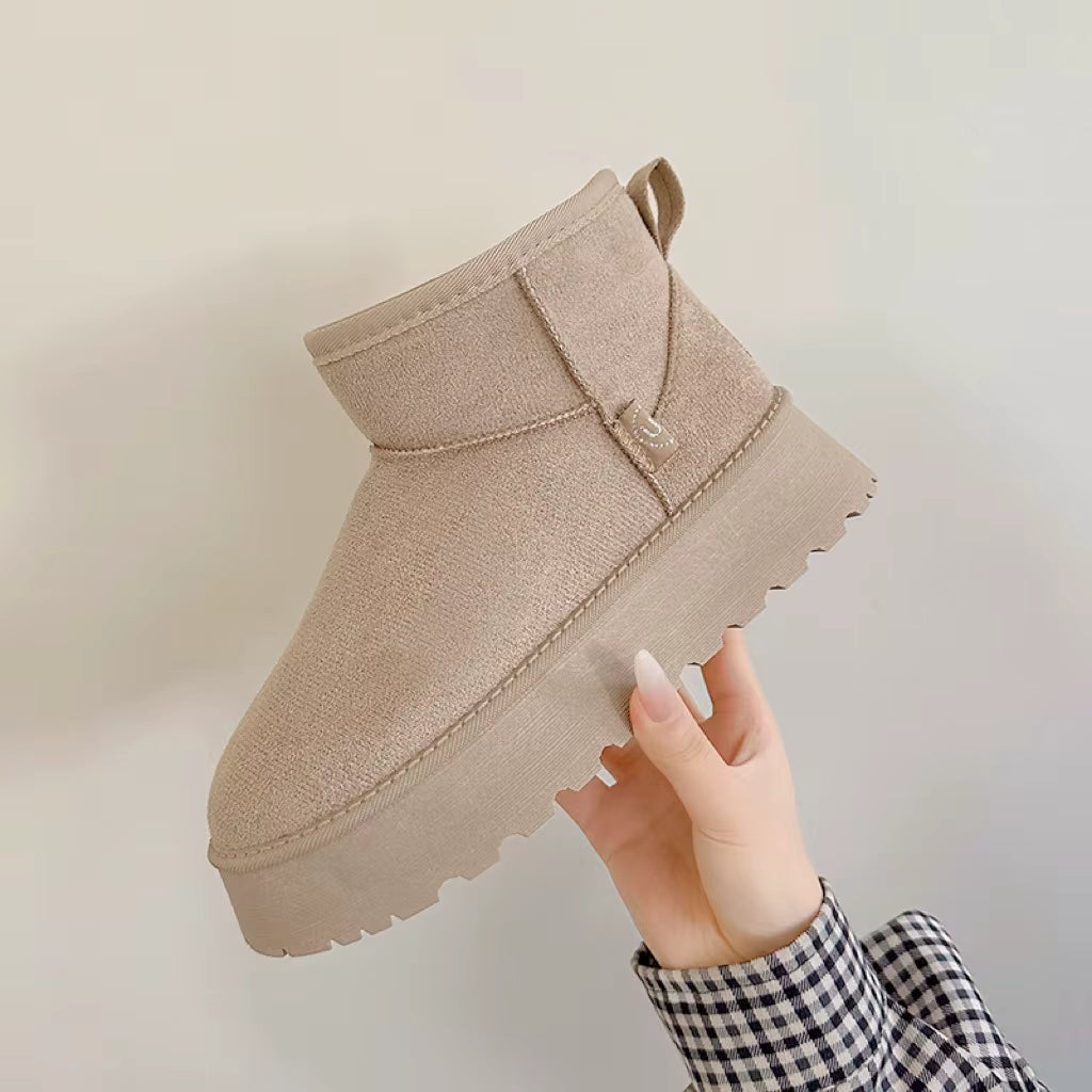 Thick Sole Women’s Snow Boots Outdoor Winter Footwear
