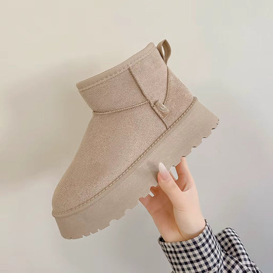 Thick Sole Women’s Snow Boots Outdoor Winter Footwear