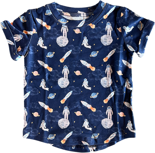 Bamboo Short Sleeve Tee Pocket Detail Samuel